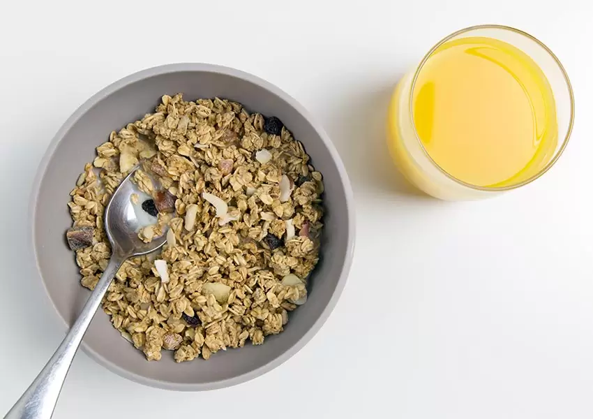 Granola sin gluten