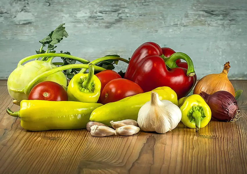 Vegetales para relleno