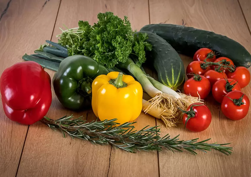 Verduras frescas