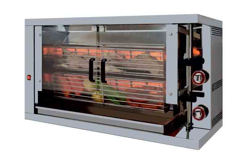 Asador a gas