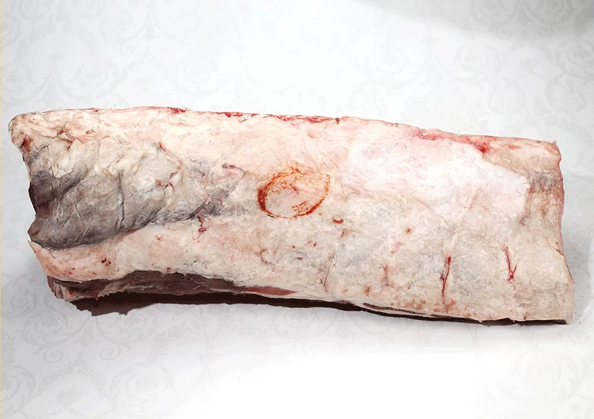 Corte de carne para hacer rosbif