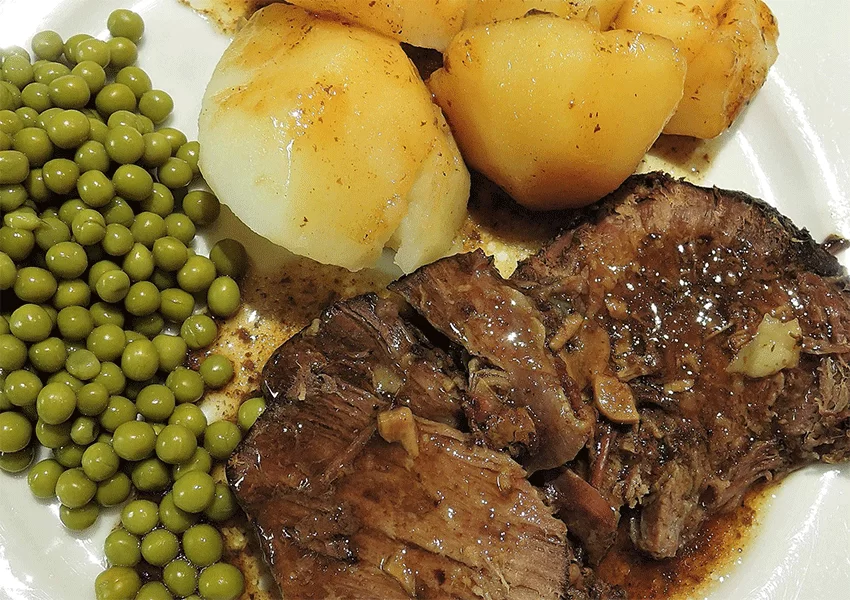 Receta tradicional de rosbif