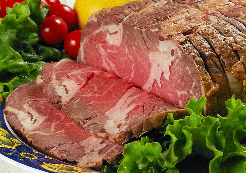Reposo del roast beef