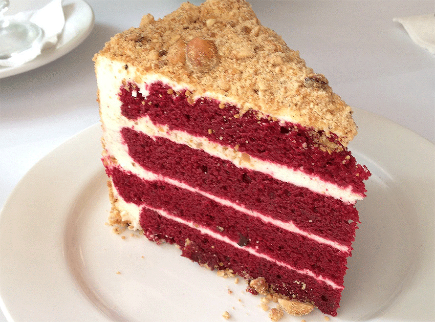 Tarta de red velvet
