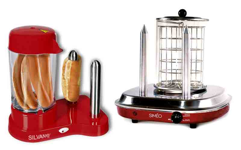 características de máquinas de hot dogs