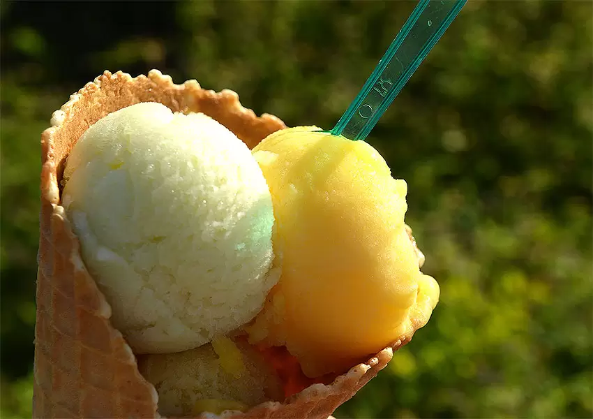 sorbetes de frutas