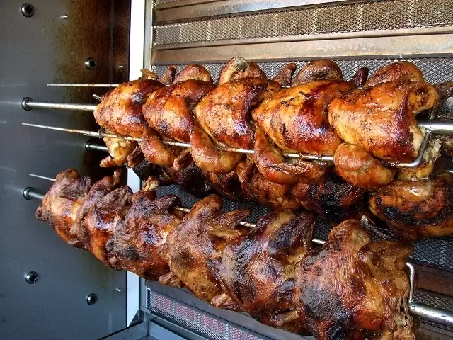 maquina asador de pollos