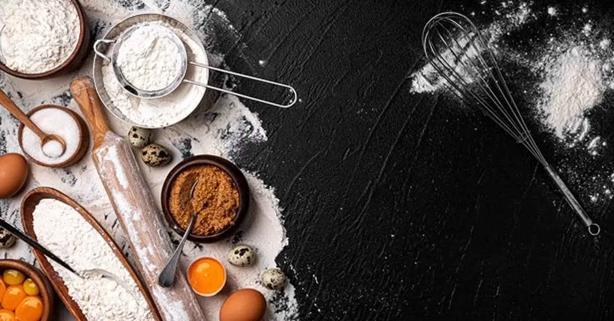 Utensilios de repostería para cocinar