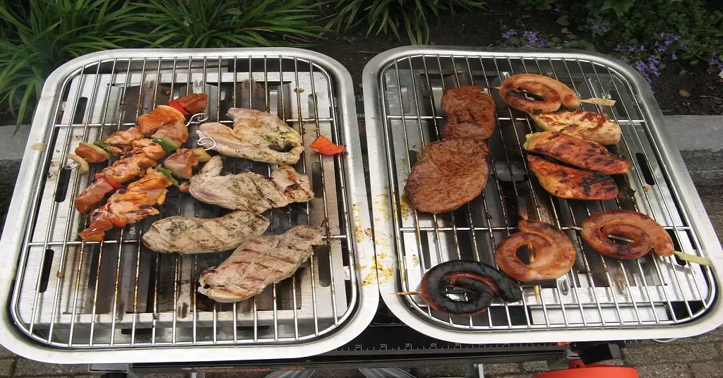 Barbacoa a gas