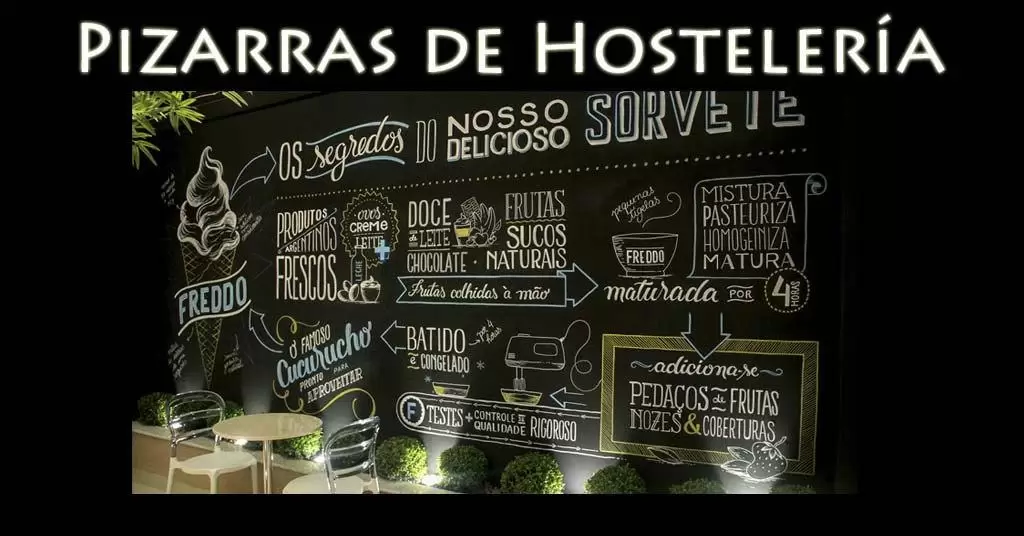 Cómo llamar la atención con pizarras de hostelería