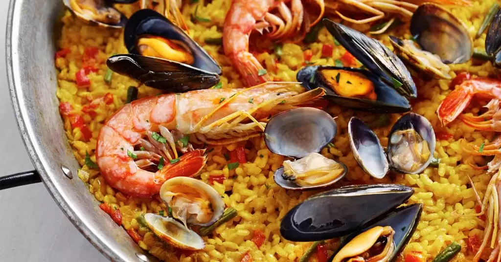 tamaños de paellas