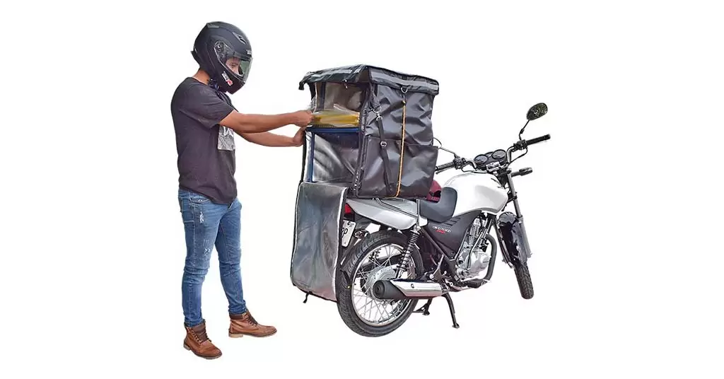 Mochila térmica para motos