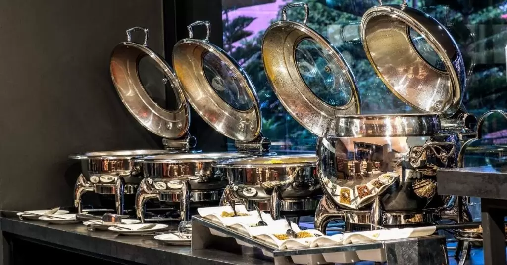 Equipamiento para catering: Chafing dish
