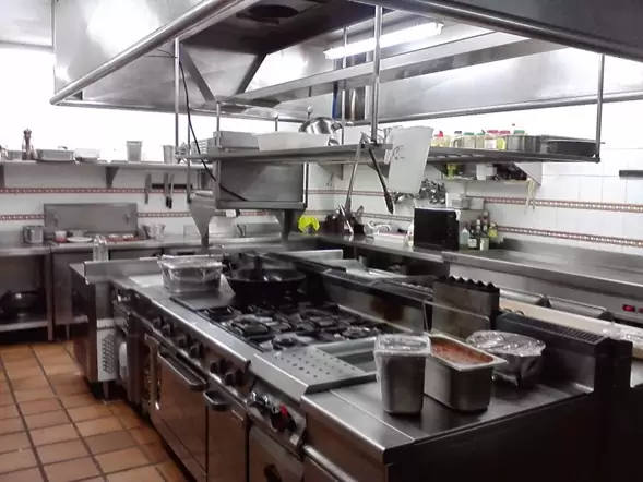 Equipos de cocina industrial y funcionamiento